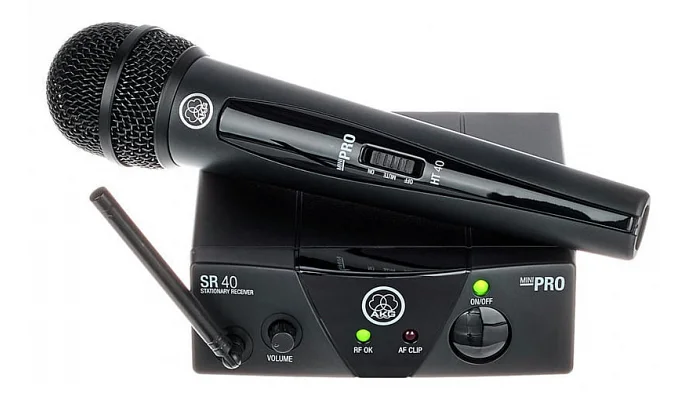 Радіосистема з ручним мікрофоном AKG WMS40 Mini Vocal Set BD ISM3, фото № 1
