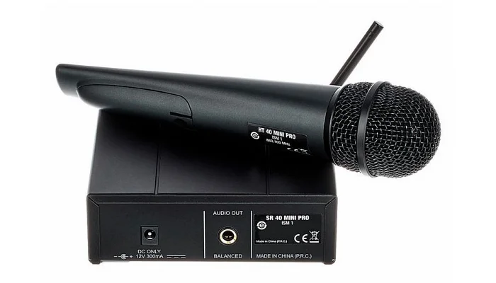 Радиосистема с ручным микрофоном AKG WMS40 Mini Vocal Set BD ISM3, фото № 4