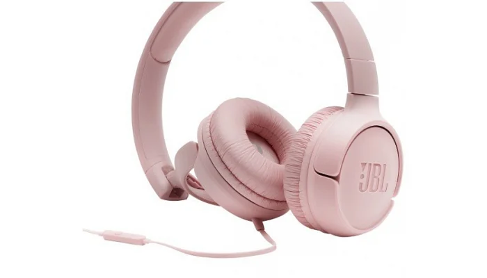 Накладні навушники JBL TUNE 500 Pink, фото № 4