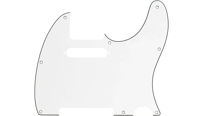 Пикгард FENDER PICKGUARD FOR TELECASTER 3-PLY PARCHMENT
