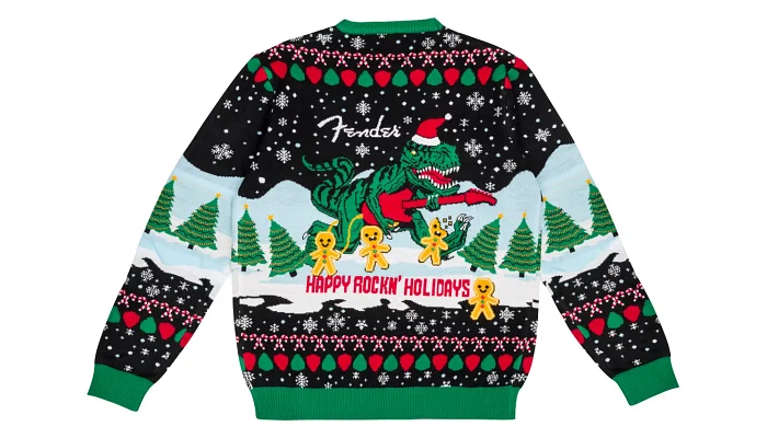 Свитер FENDER UGLY CHRISTMAS SWEATER 2023 MULTI L