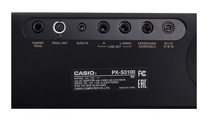 Цифровое пианино CASIO PX-S3100BK, фото № 14