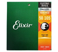 Струни для бас-гітари Elixir 14702 4S M SS