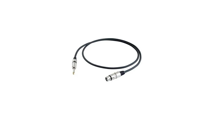 Межблочный кабель Jack 6.3 моно папа - XLR мама PROEL STAGE290LU5