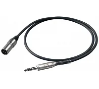Микрофонный кабель Jack 6.3 стерео папа - XLR папа PROEL BULK230LU3