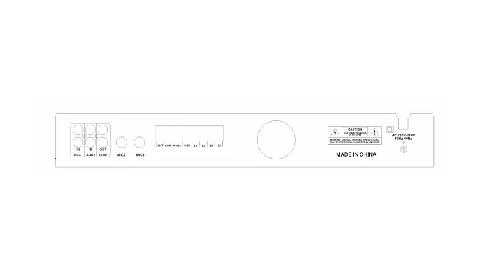 Комплект звуку DV audio LA804MS5B для приміщень до 80 м², фото № 7