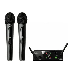 Вокальна радіосистема із двома ручними мікрофонами AKG WMS40 MINI2 VOCAL SET BD US25B/D