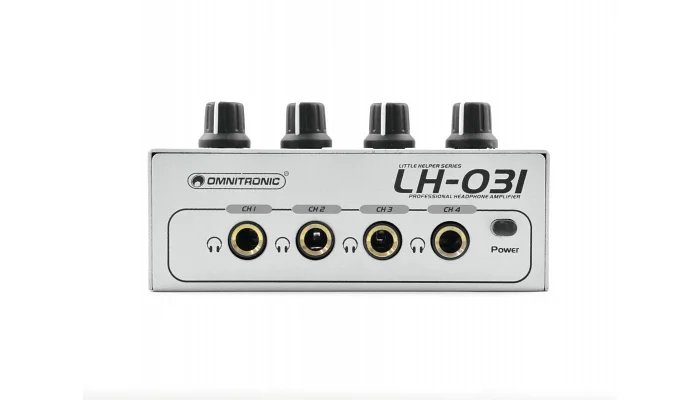 Підсилювач для навушників OMNITRONIC LH-031, фото № 5