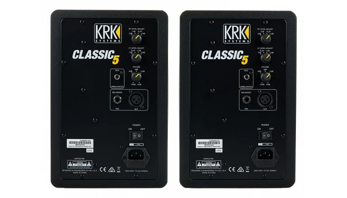 Активные студийные мониторы KRK Classic 5 Monitor Pack, фото № 6