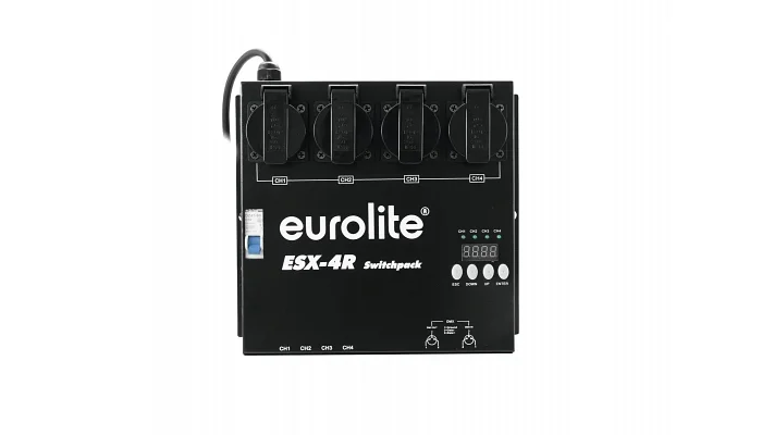 Диммерний контролер EUROLITE ESX-4R DMX RDM Switch Pack, фото № 1