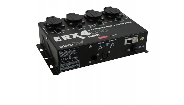 Диммерный контроллер EUROLITE ERX-4 DMX Switch Pack, фото № 2