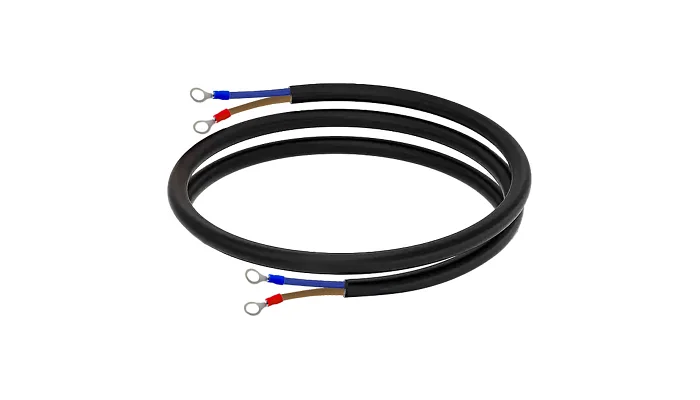 Медный силовой кабель в двойной изоляции с круглыми наконечниками EMCORE IPPVS M22510 (10 метров), фото № 1
