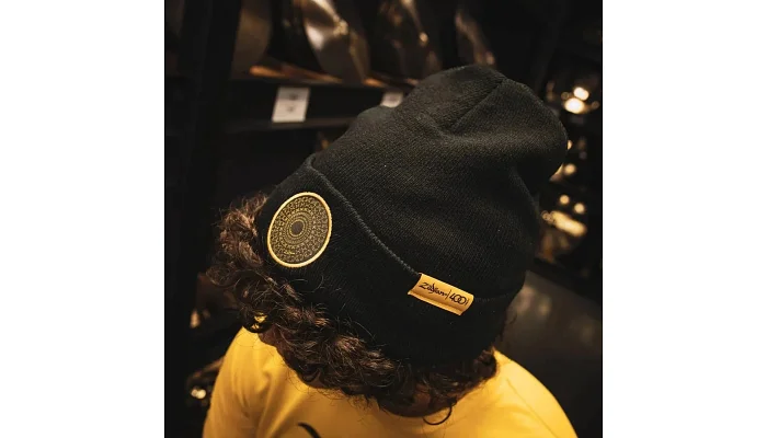 Шапка ZILDJIAN LIMITED EDITION 400TH ANNIVERSARY BEANIE BLACK, фото № 3