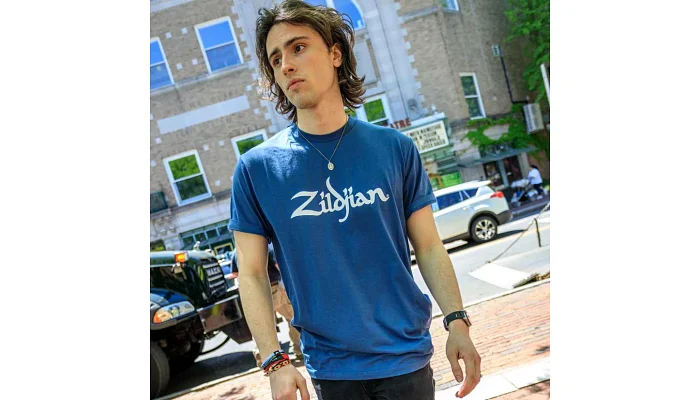 Футболка ZILDJIAN CLASSIC LOGO SLATE T-SHIRT LARGE, фото № 6