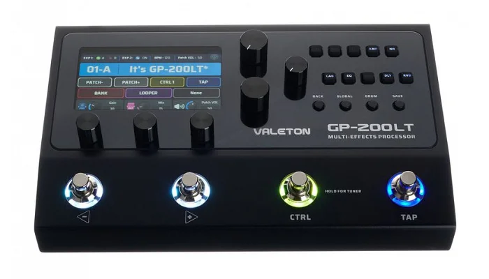 Гитарный процессор эффектов HOTONE AUDIO VALETON GP-200LT, фото № 3