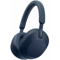 Бездротові навушники Sony WH-1000XM5 BT 5.2, ANC, Hi-Res, AAC, LDAC, Wireless, Mic, синій