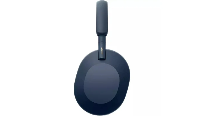 Бездротові навушники Sony WH-1000XM5 BT 5.2, ANC, Hi-Res, AAC, LDAC, Wireless, Mic, синій, фото № 4