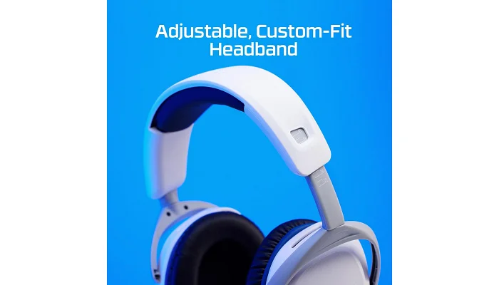 Гарнітура ігрова консольна HyperX Cloud Stinger 2 PS4/PS5, mini-jack, біло-синій, фото № 9