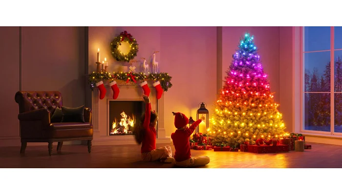 Гирлянда Govee Smart LED H70C1 Christmas Light RGB, IP65, 10м, фото № 3