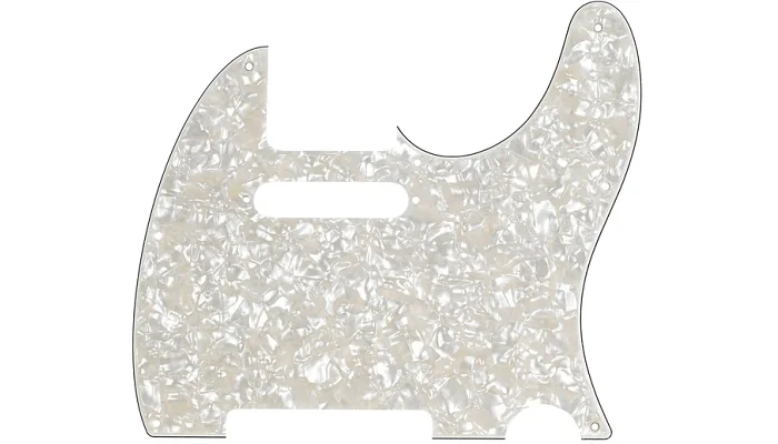 Пикгард FENDER 8-HOLE MOUNT MULTI-PLY TELECASTER PICKGUARDS WHITE AGED PEARLOID