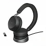 Бездротова гарнітура Jabra EVOLVE2 75 MS Stereo USB-C Black
