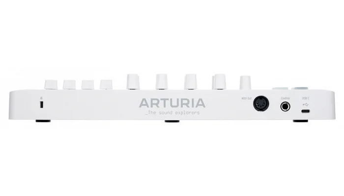 MIDI-клавіатура Arturia MiniLab 3 Alpine White Special Edition, фото № 6
