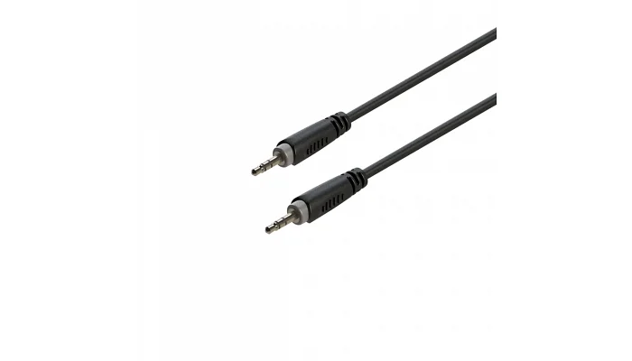 Межблочный кабель mini jack 3.5 мм стерео папа - mini jack 3.5 мм стерео папа Roxtone SACC240L05, 0.5 м