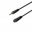 Межблочный кабель mini jack 3.5 мм стерео папа - mini jack 3.5 мм стерео мама Roxtone SACC260L15, 1.5 м