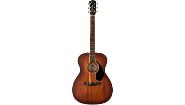 Електроакустична гітара FENDER PO-220E ORCHESTRA ALL MAHOGANY WITH CASE AGED COGNAC BURST, фото № 1