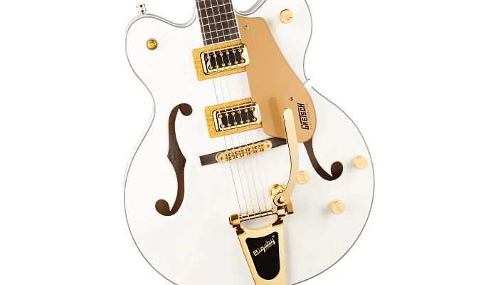 Полуакустическая гитара GRETSCH G5420T ELECTROMATIC CLASSIC HOLLOW BODY DOUBLE CUT LRL SNOWCREST WHITE, фото № 3