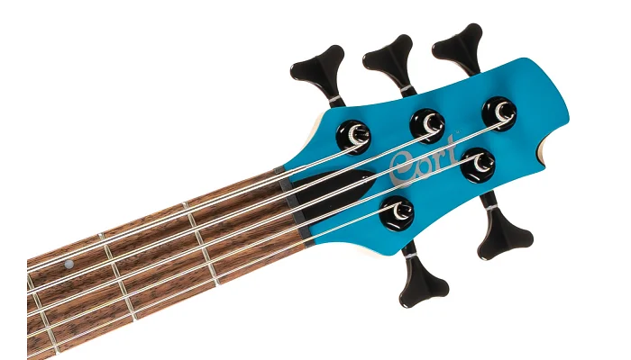 Бас-гитара CORT C5 DELUXE (CANDY BLUE), фото № 4