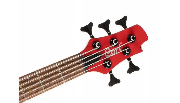 Бас-гитара CORT C5 DELUXE (CANDY RED), фото № 4