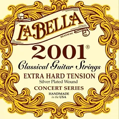 Струни для класичної гітари La Bella 2001EX-HARD
