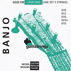 Струни для баджо Gallistrings G220 CM