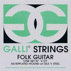 Струни для акустичної гітари Gallistrings V027