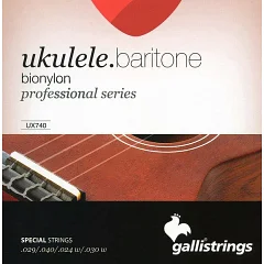 Струни для укулеле баритон Gallistrings UX740