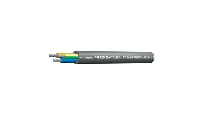 Силовий трижильний кабель PROEL HPC3015FG