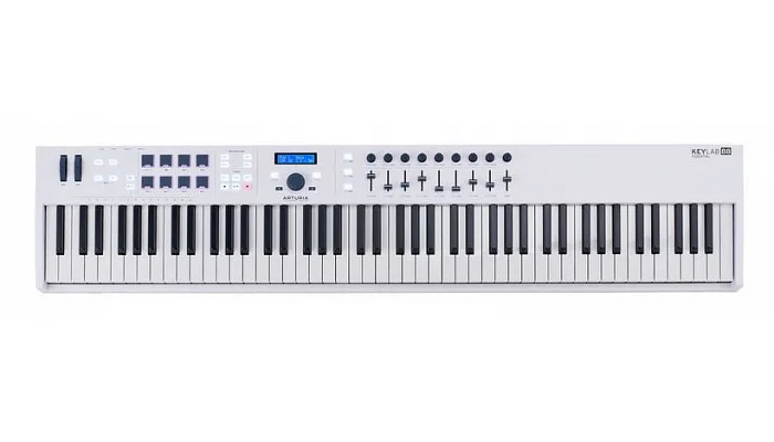 MIDI-клавіатура Arturia KeyLab Essential 88 White, фото № 1