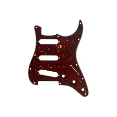 Пикгард FENDER PICKGUARD FOR STRAT S/S/S 11-HOLE TORTOISE SHELL 4 PLY