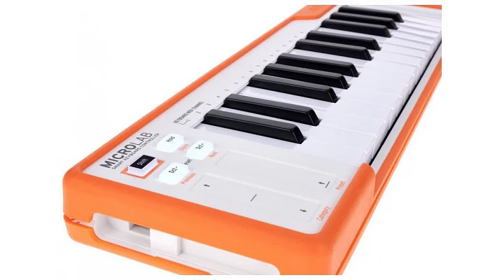 MIDI-клавиатура Arturia MicroLab (orange), фото № 7