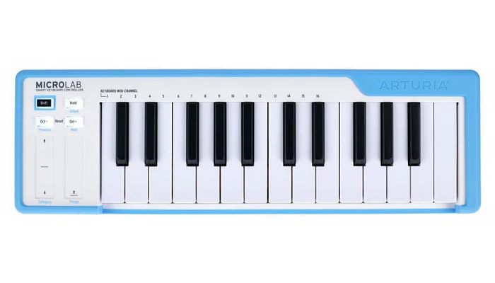 MIDI-клавиатура Arturia MicroLab (blue), фото № 1