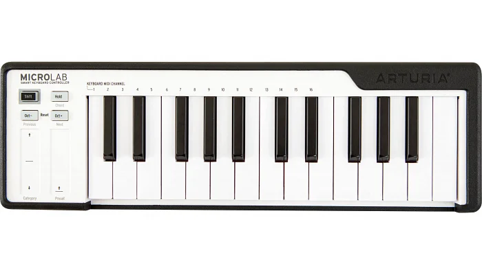 MIDI-клавіатура Arturia MicroLab (black), фото № 1