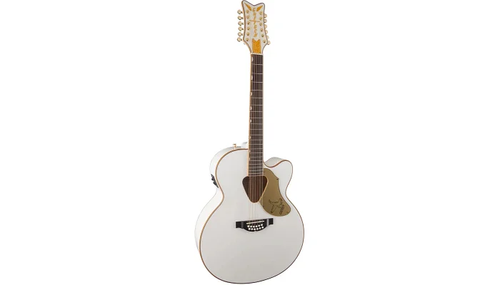 Електроакустична гітара 12-ти струнна GRETSCH G5022CWFE-12 RANCHER FALCON JUMBO WHITE, фото № 2