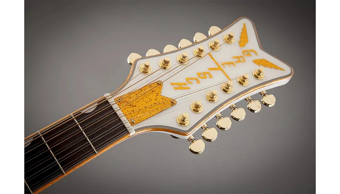 Електроакустична гітара 12-ти струнна GRETSCH G5022CWFE-12 RANCHER FALCON JUMBO WHITE, фото № 4