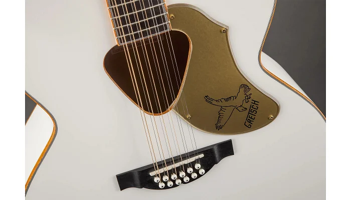 Электроакустическая гитара 12-ти струнная GRETSCH G5022CWFE-12 RANCHER FALCON JUMBO WHITE, фото № 6