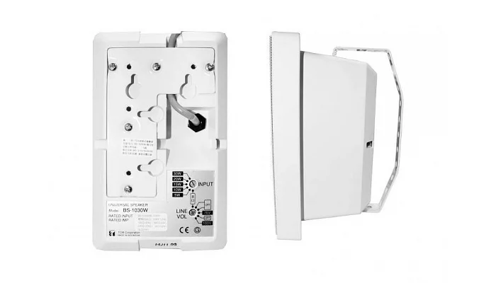 Настінна акустична система TOA BS-1030W (білий), фото № 2