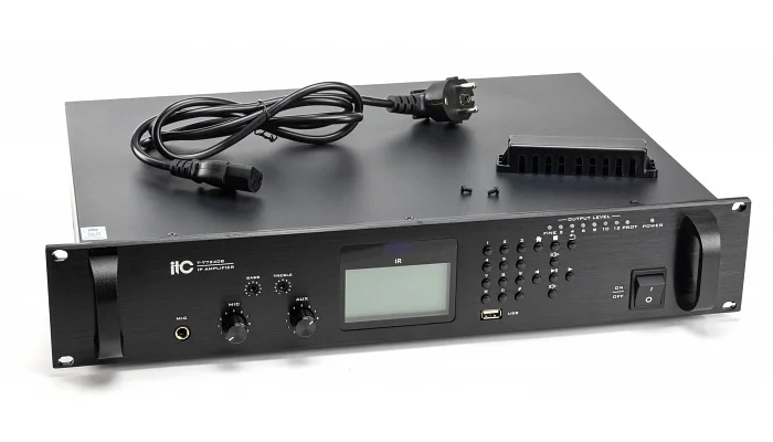 Трансляционный сетевой усилитель мощности ITC T-77240B, фото № 5