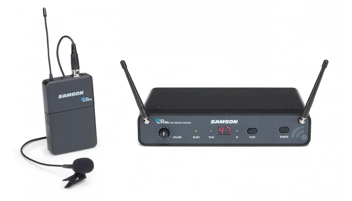 Радиосистема с петличным микрофоном SAMSON CONCERT 88X PRESENTATION UHF WIRELESS SYSTEM WITH LM5, фото № 1