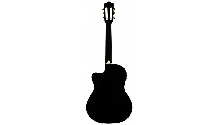 Электроакустическая гитара STAGG SCL60 TCE-BLK, фото № 3