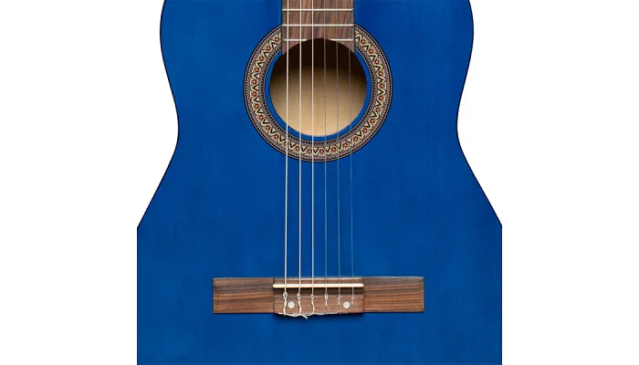 Классическая гитара STAGG 3/4 LINDEN CLASS.GUIT./BLUE, фото № 4